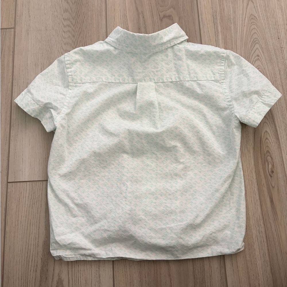 Vineyard Vines Mint Button-Up Shirt - Picture 3 of 3